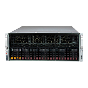 VASTEC 4U, 4x2700W 2+2 Titanum, 24x 3.5" SATA/SSD, 2 CPU, Chipset C741, 8xGPU